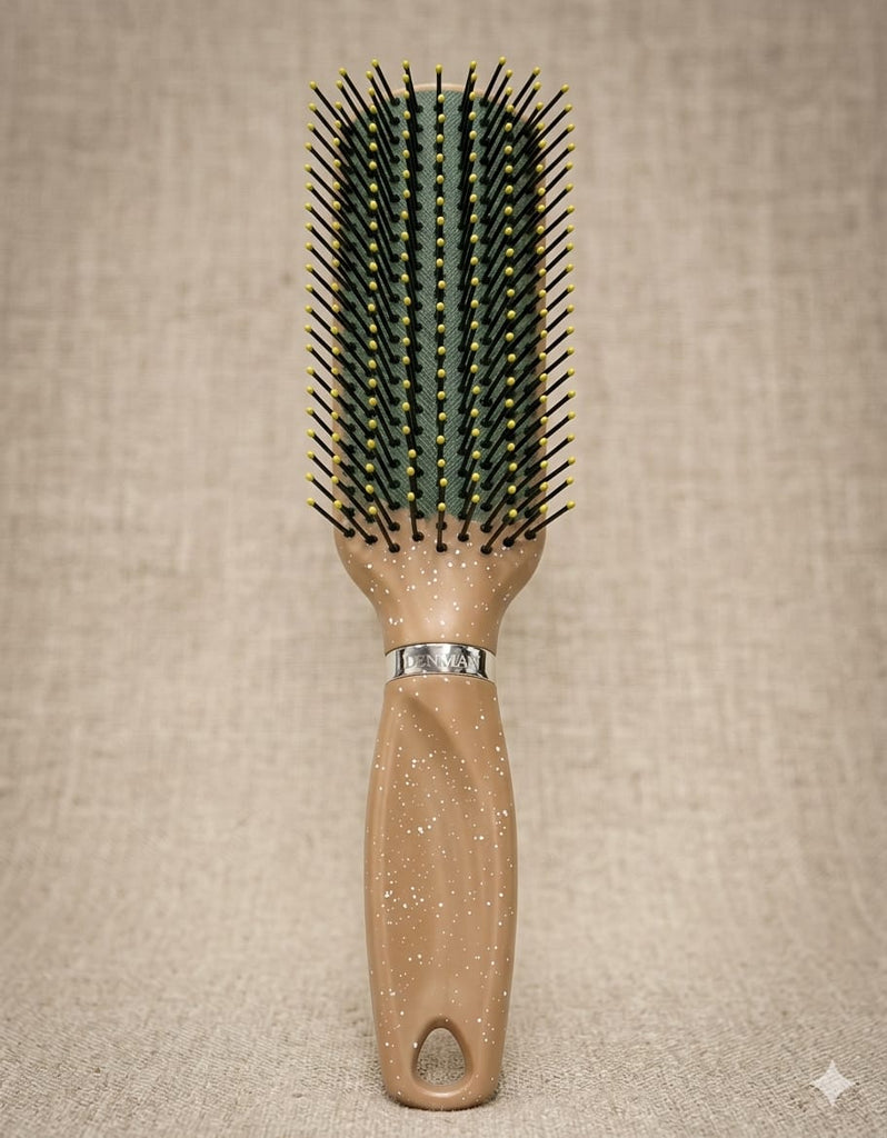 Flat Brush With Soft Bristle for Women And Girls for Saloon And Home Use