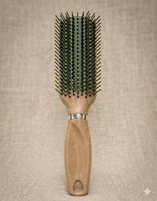 Flat Brush With Soft Bristle for Women And Girls for Saloon And Home Use