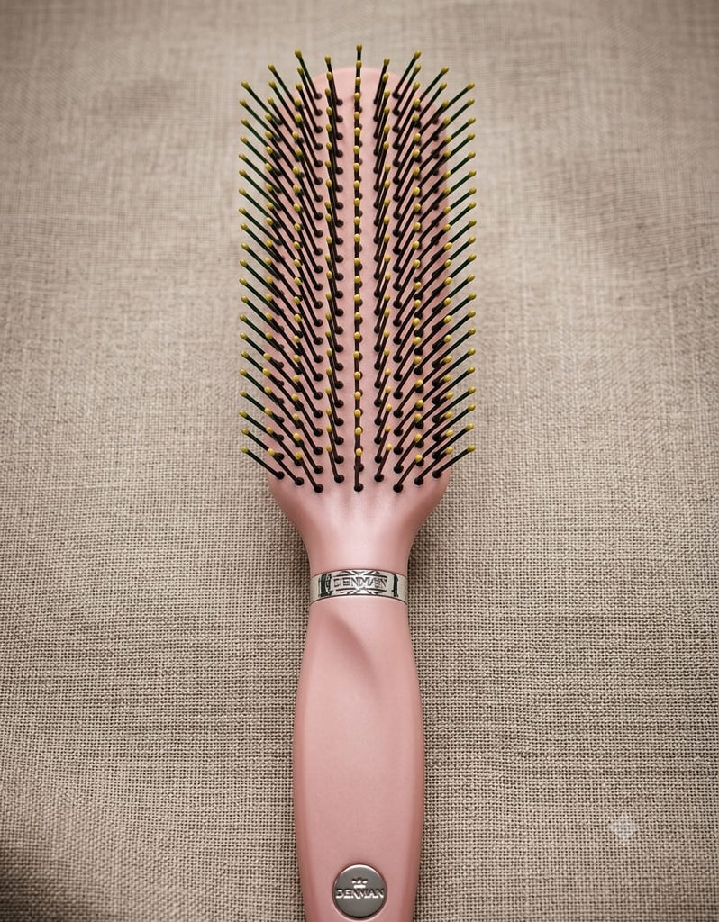 Flat Brush With Soft Bristle for Women And Girls for Saloon And Home Use