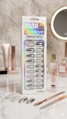 Nail JANELOVE Premium Series 24 Designer Nail Set