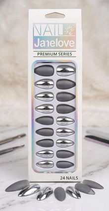 Nail JANELOVE Premium Series 24 Designer Nail Set