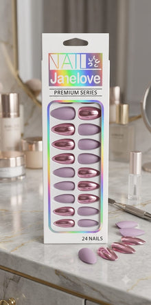 Nail JANELOVE Premium Series 24 Designer Nail Set