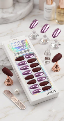 Nail JANELOVE Premium Series 24 Designer Nail Set