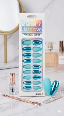 Nail JANELOVE Premium Series 24 Designer Nail Set