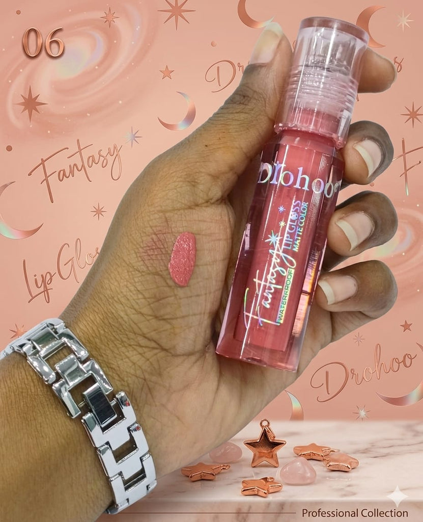 DROHOO Fantasy Waterproof Lip Gloss Matte Color