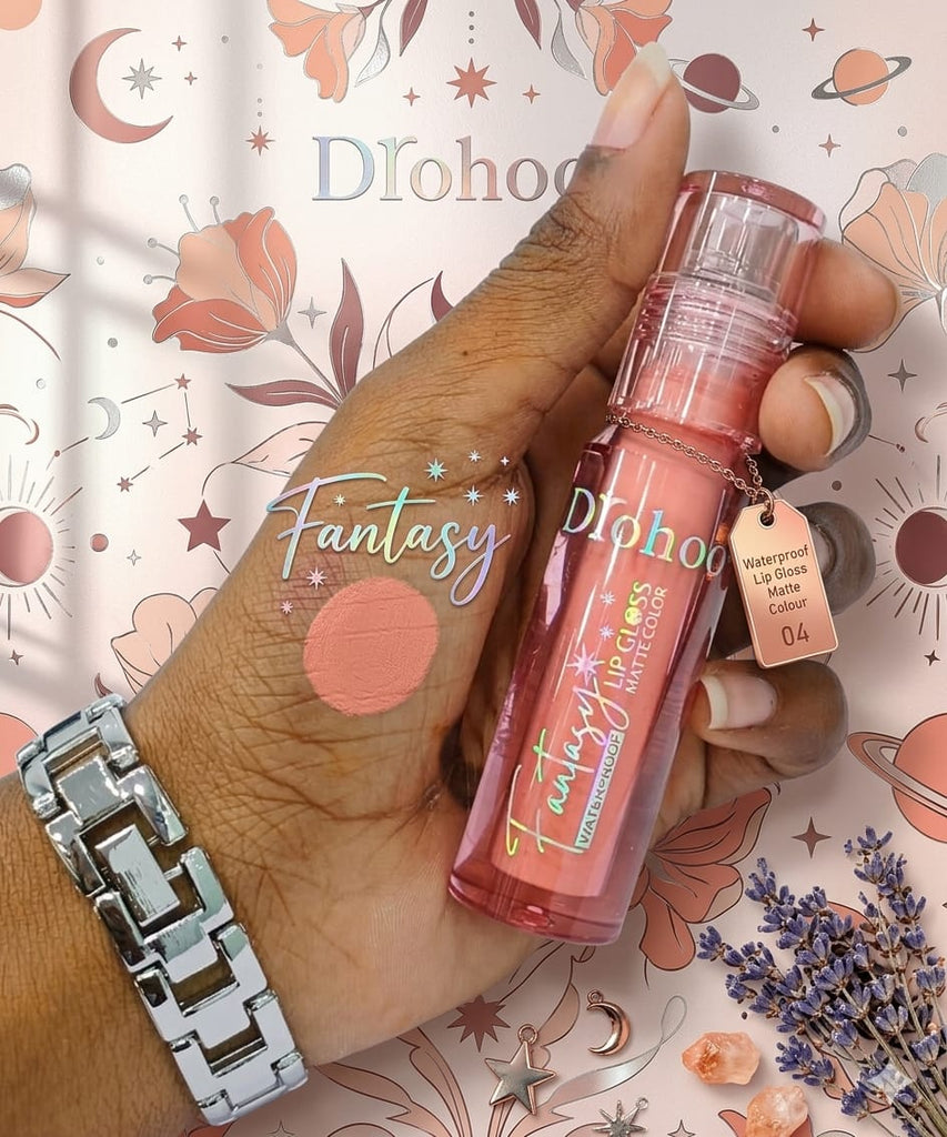 DROHOO Fantasy Waterproof Lip Gloss Matte Color