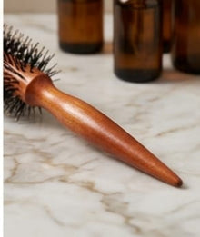 Wooden Round Hair