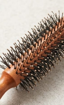 Wooden Round Hair