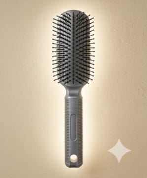 Flat Hair Brush for Men &  Women