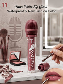 Fitwe Natte Lip Gloss – Waterproof &  New Fashion Color