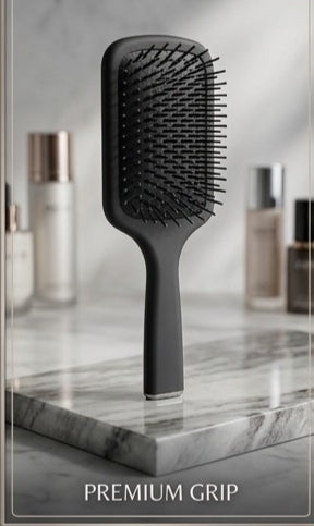 BLACK PADDLE HAIR BRUSH