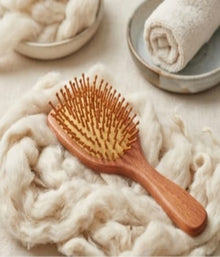 Hairbrush Comb Wooden Paddle Hair Brush for Men & Women