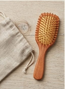 Hairbrush Comb Wooden Paddle Hair Brush for Men & Women