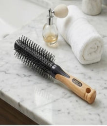 Round Hair Brush For Blow Drying & Styling Bristle Hair Brush for Women & Men