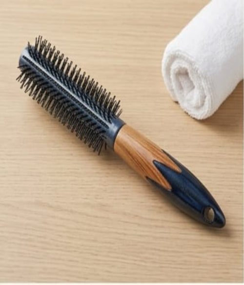 Round hairbrush for styling (black) wholesale and retail in ubeauty pro store