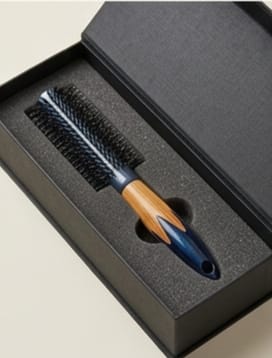 Round hairbrush for styling (black) wholesale and retail in ubeauty pro store
