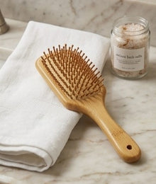 Hairbrush Comb Wooden Paddle Hair Brush for Men & Women Bamboo