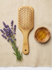 Hairbrush Comb Wooden Paddle Hair Brush for Men & Women Bamboo