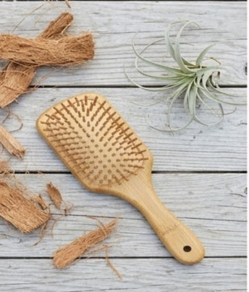 Hairbrush Comb Wooden Paddle Hair Brush for Men & Women Bamboo