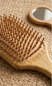 Bamboo Paddle Comb – Natural Touch for Healthy & Shiny Hair