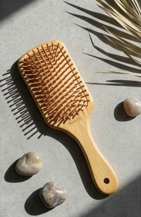 Bamboo Paddle Comb – Natural Touch for Healthy & Shiny Hair