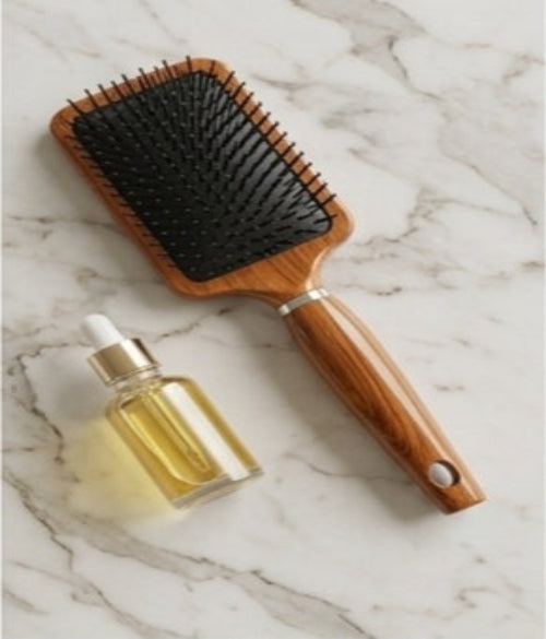 Wooden Paddle Hair Brush