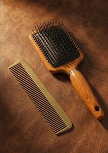 Wooden Paddle Hair Brush