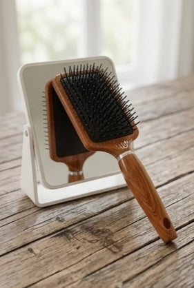 Wooden Paddle Hair Brush