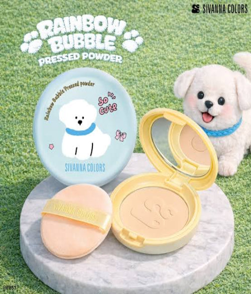 Sivanna Colors Rainbow Bubble Pressed Powder