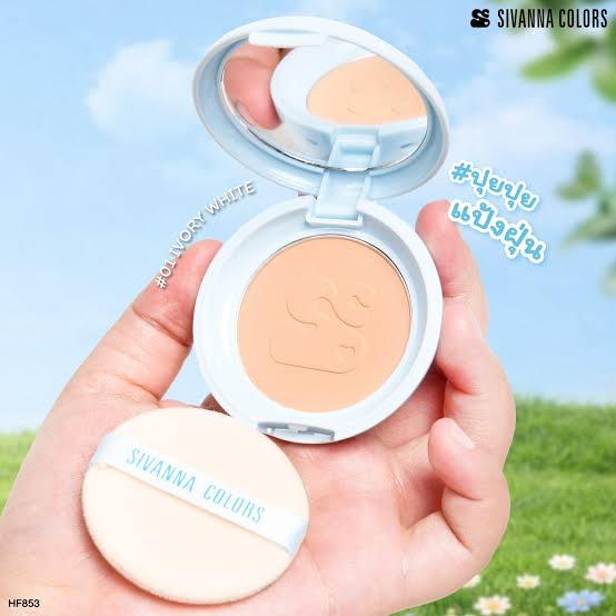 Sivanna Colors Rainbow Bubble Pressed Powder