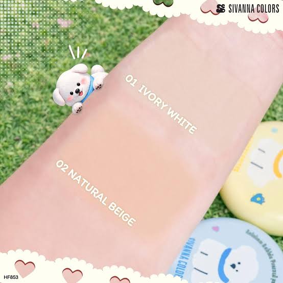Sivanna Colors Rainbow Bubble Pressed Powder