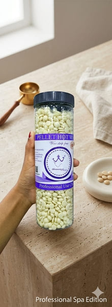 Konsung Professional Pellet Hot Wax Beads – Strip Free Wax for Hair Removal, Face & Body, Hard Wax Beans for Smooth Skin
