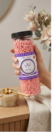 Konsung Professional Pellet Hot Wax Beads – Strip Free Wax for Hair Removal, Face & Body, Hard Wax Beans for Smooth Skin