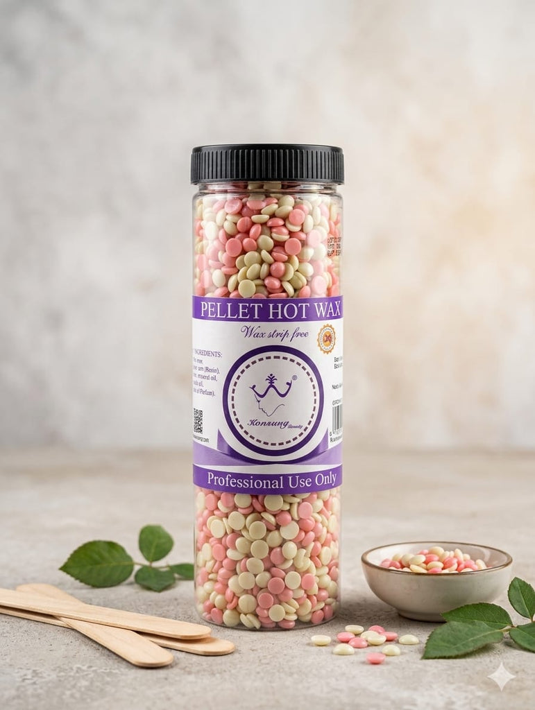 Professional Pellet Hot Wax for Salon & Home Use (400g)