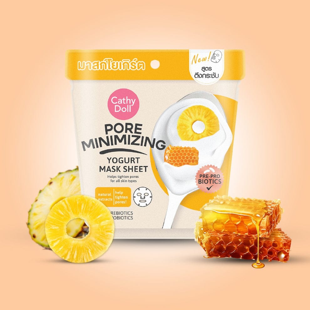 Cathy boll Pore Minimizing Yogurt Mask Sheet