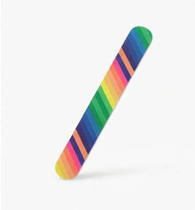 Professional Double-Sided Rainbow Nail File & Buffer – Smooth & Shine