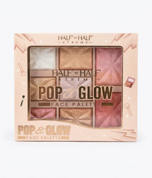 Half 'n' Half Xtreme Pop & Glow Face Palette