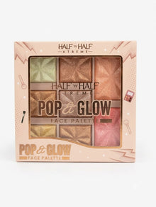 Half 'n' Half Xtreme Pop & Glow Face Palette
