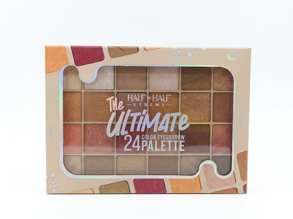 Half 'n' Half Xtreme Ultimate 24 Color Eyeshadow Palette