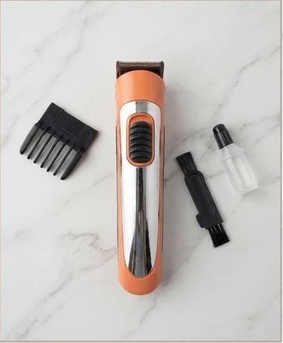 Wireless Chargeable Electric Hair & Beard Trimmer Clipper (NS - 8607) - The beauty cart