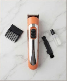 Wireless Chargeable Electric Hair & Beard Trimmer Clipper (NS - 8607) - The beauty cart