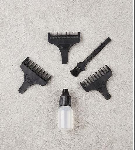 Professional Men's Hair Clippers Zero Gapped Gold (KM - 679) - The beauty cart