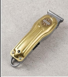 Professional Men's Hair Clippers Zero Gapped Gold (KM - 679) - The beauty cart
