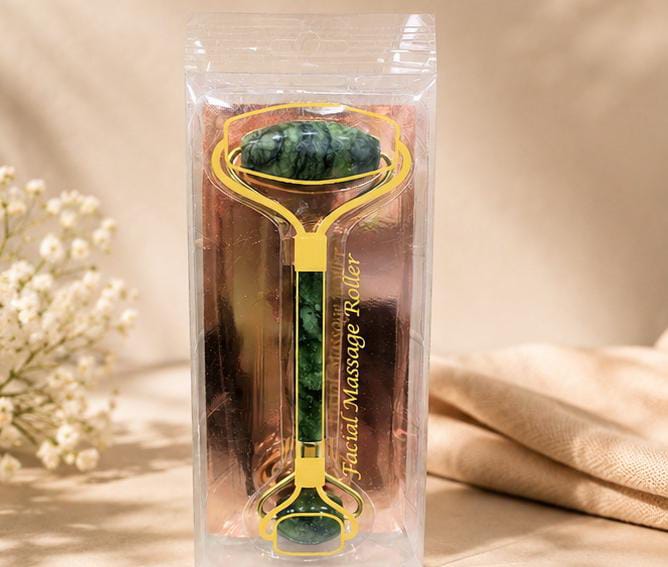 Marble Jade Roller Face Massager – Double Head Beauty Tool - The beauty cart