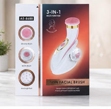 3-in-1 Electric Facial Cleansing Brush – Deep Skin Care - The beauty cart