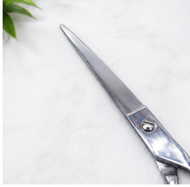 Hair Cutting Scissor Silver Line Stainless Steel Professional - The beauty cart