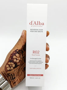 D'Alba Professional Repairing Hair Perfume Serum R02 Rose Freesia deeply nourishes dry damaged hair 100ml - The beauty cart