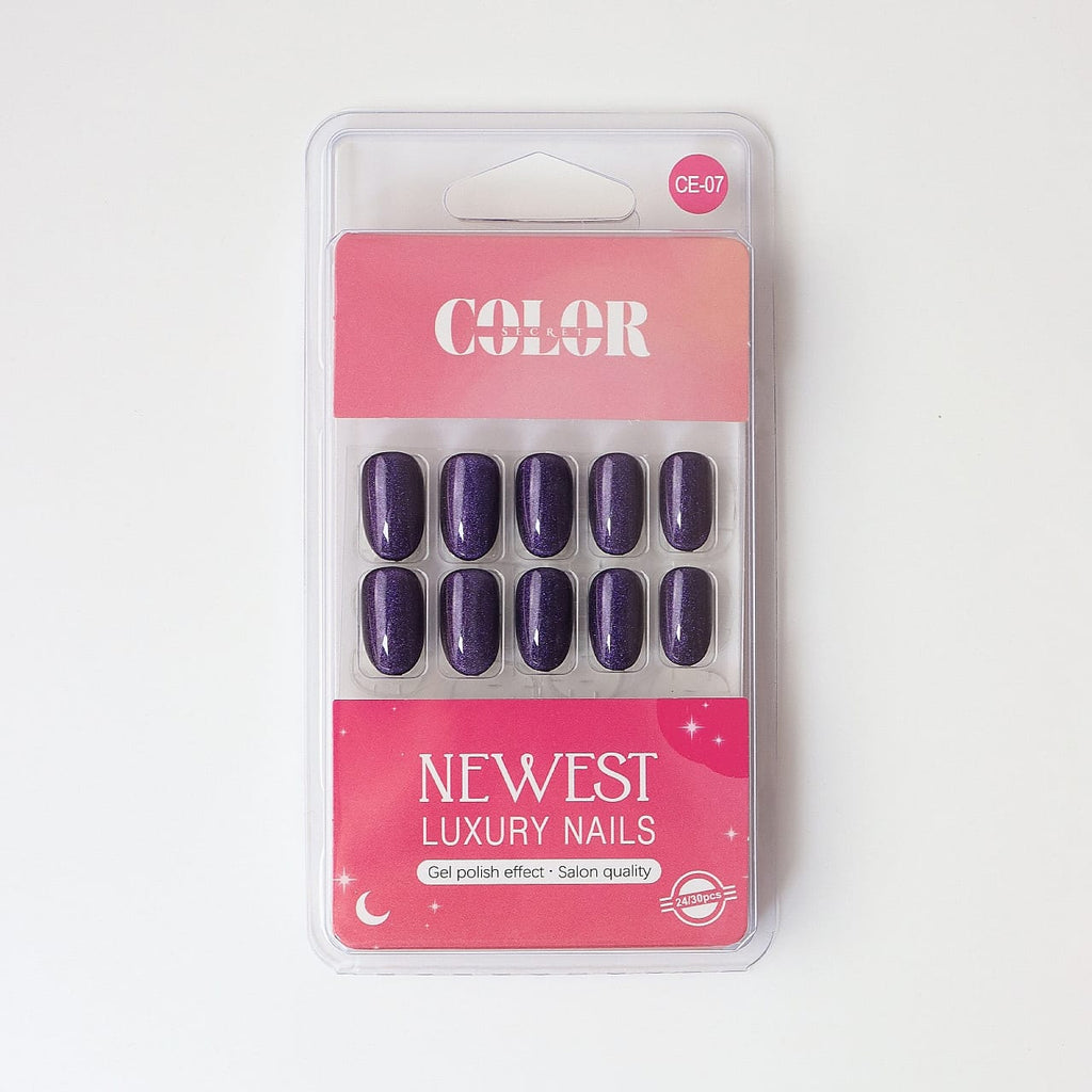 Color Secret Luxury Dark & Moody Gel Press-On Nails - The beauty cart