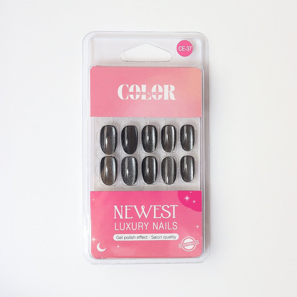 Color Secret Luxury Dark & Moody Gel Press-On Nails - The beauty cart