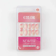 Color Secret Newest Luxury Iridescent Gel Effect Press-On Nails - The beauty cart